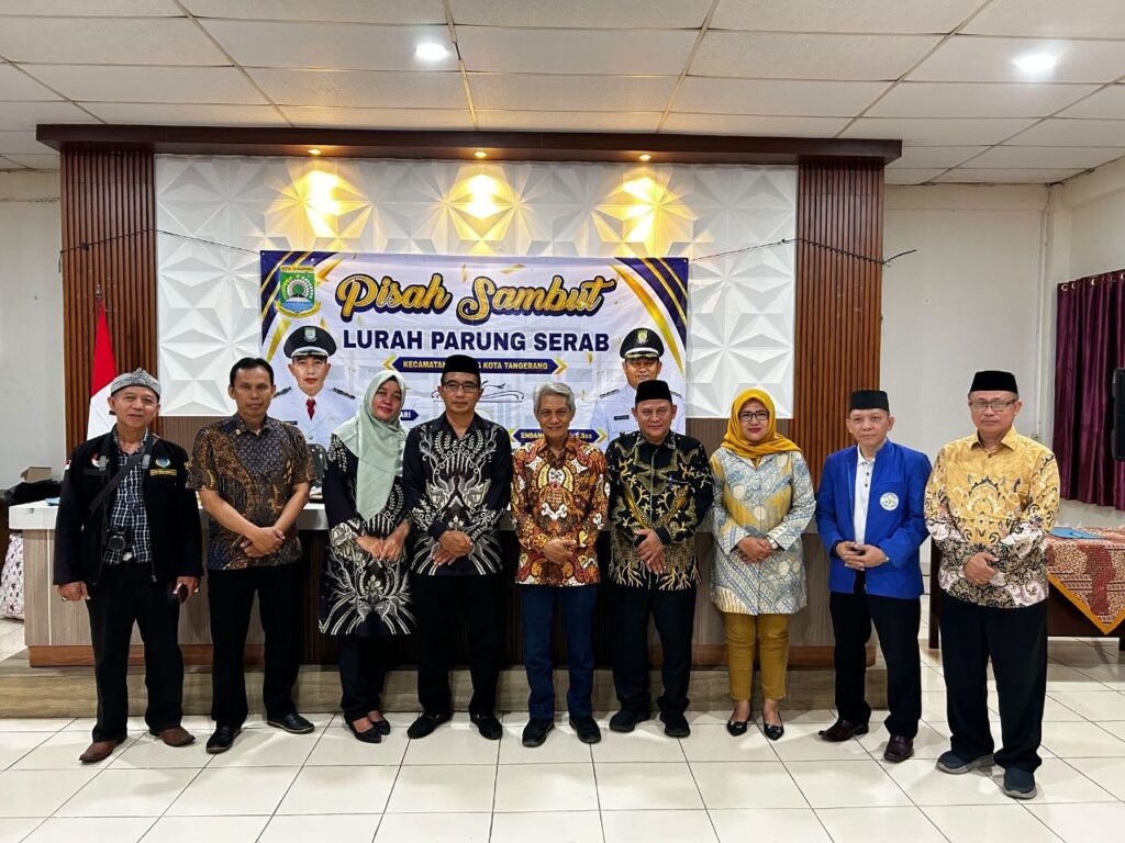 GYS menghadiri kegiatan Lepas Sambut Lurah Parung Serab