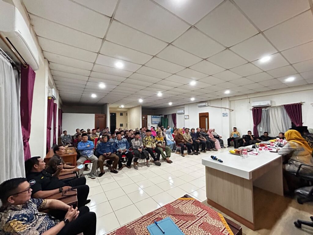 GYS menghadiri kegiatan Lepas Sambut Lurah Parung Serab