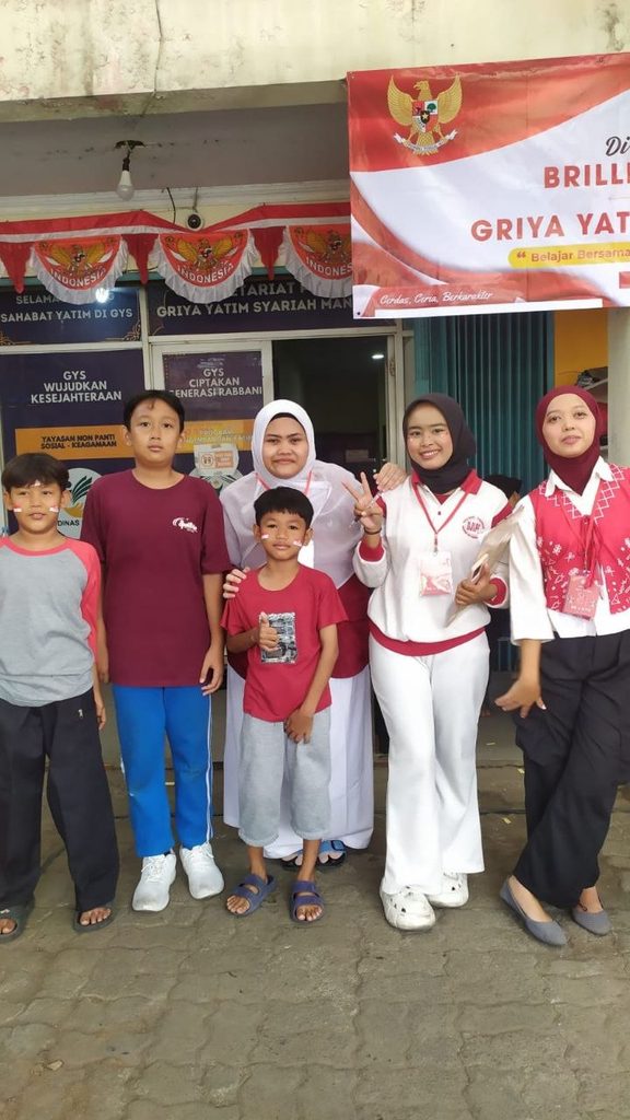 Kegiatan lomba HUT RI ke-81 bersama anak binaan GYS