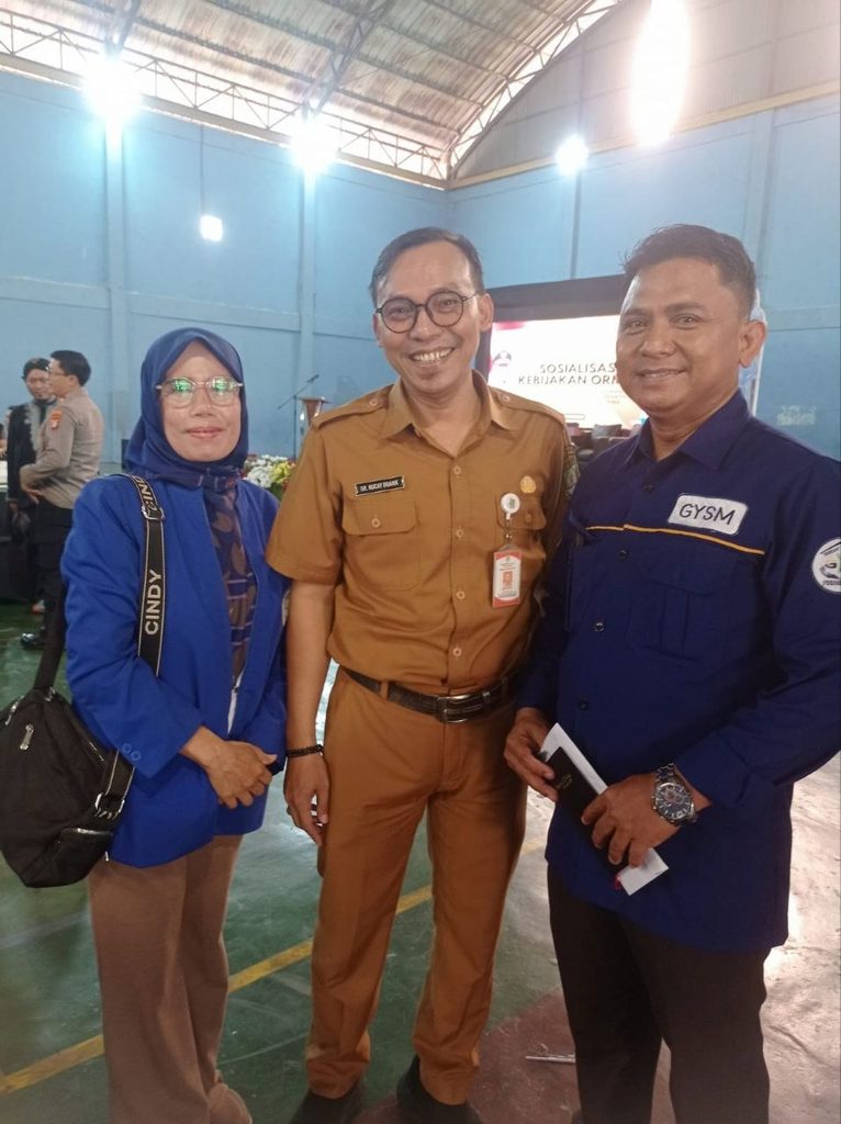 Perwakilan GYS menghadiri Sosialisasi Kebijakan Ormas di PuriBeta Hall Tangerang pada 20 Oktober 2026