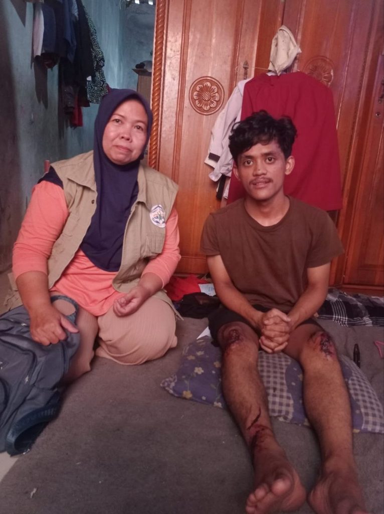 Kunjungan GYS untuk memberikan dukungan kepada Fathir, anak binaan GYS